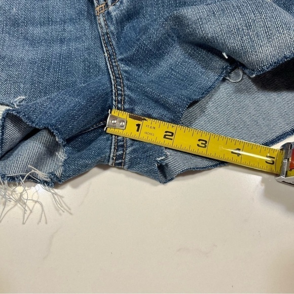 Garage Mom Cut Off Denim Shorts Sz 01 - Picture 10 of 10